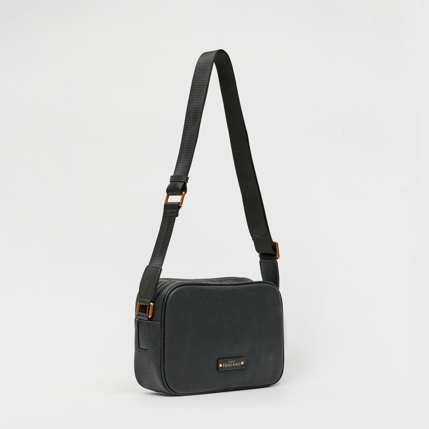 Alfred Leather Sling Bag With Gold-Tone Hardware - TGCB1423LN3NL2 - Tocco Toscano Malaysia