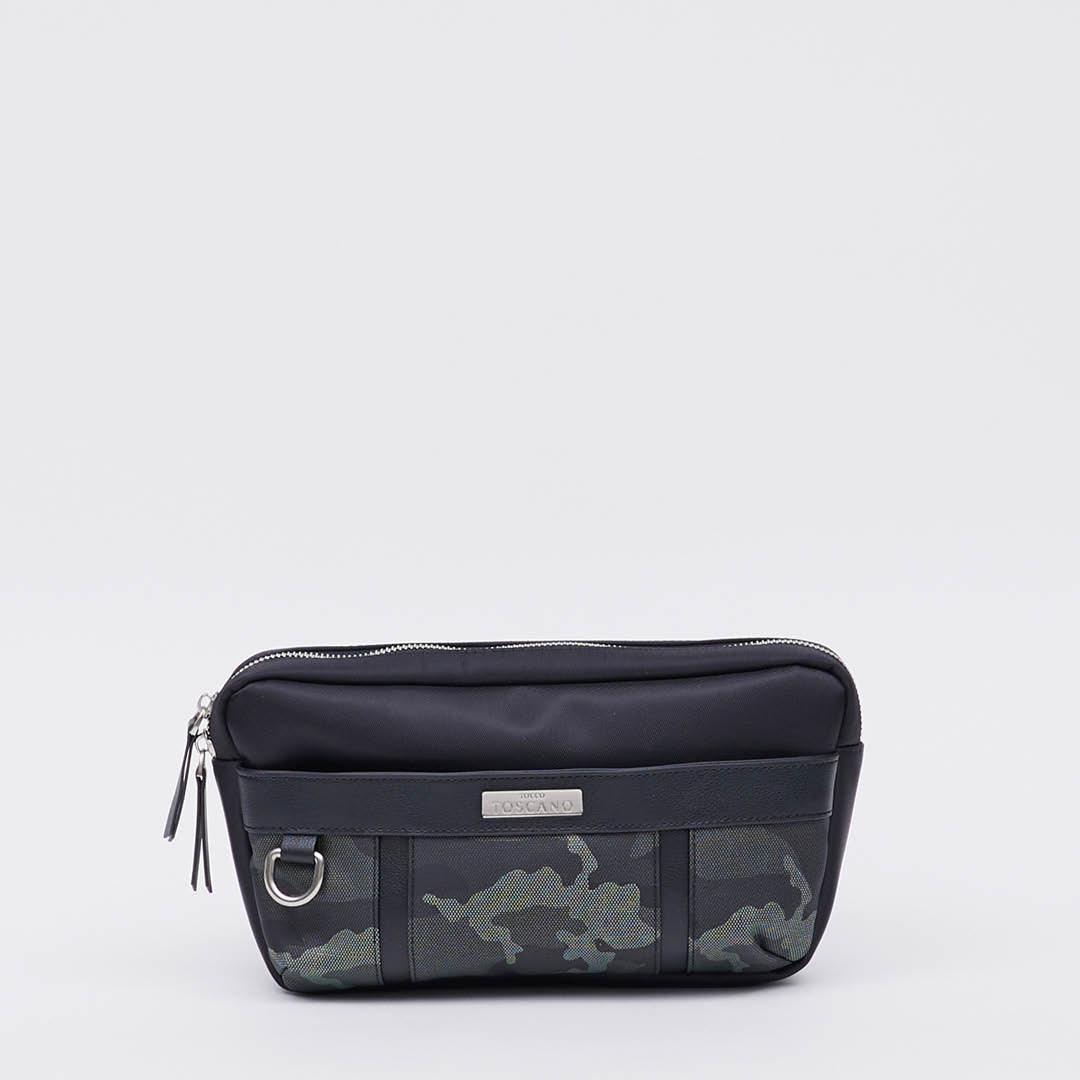 Wilfred Casual Waist Pouch With Front Zipper Pocket - TGEB1113NN3NI2 Green - Tocco Toscano Malaysia