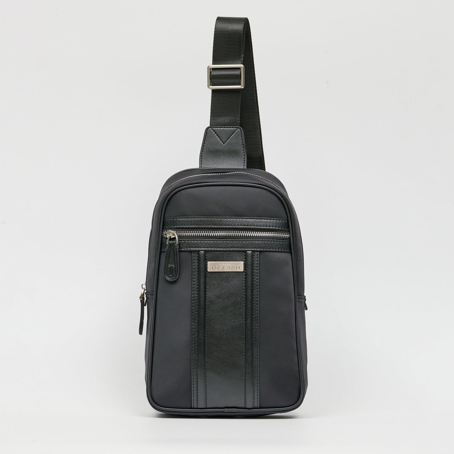 Deloin Nylon Chest Bag - TGEB2023NN3ML2 BLACK - Tocco Toscano Malaysia