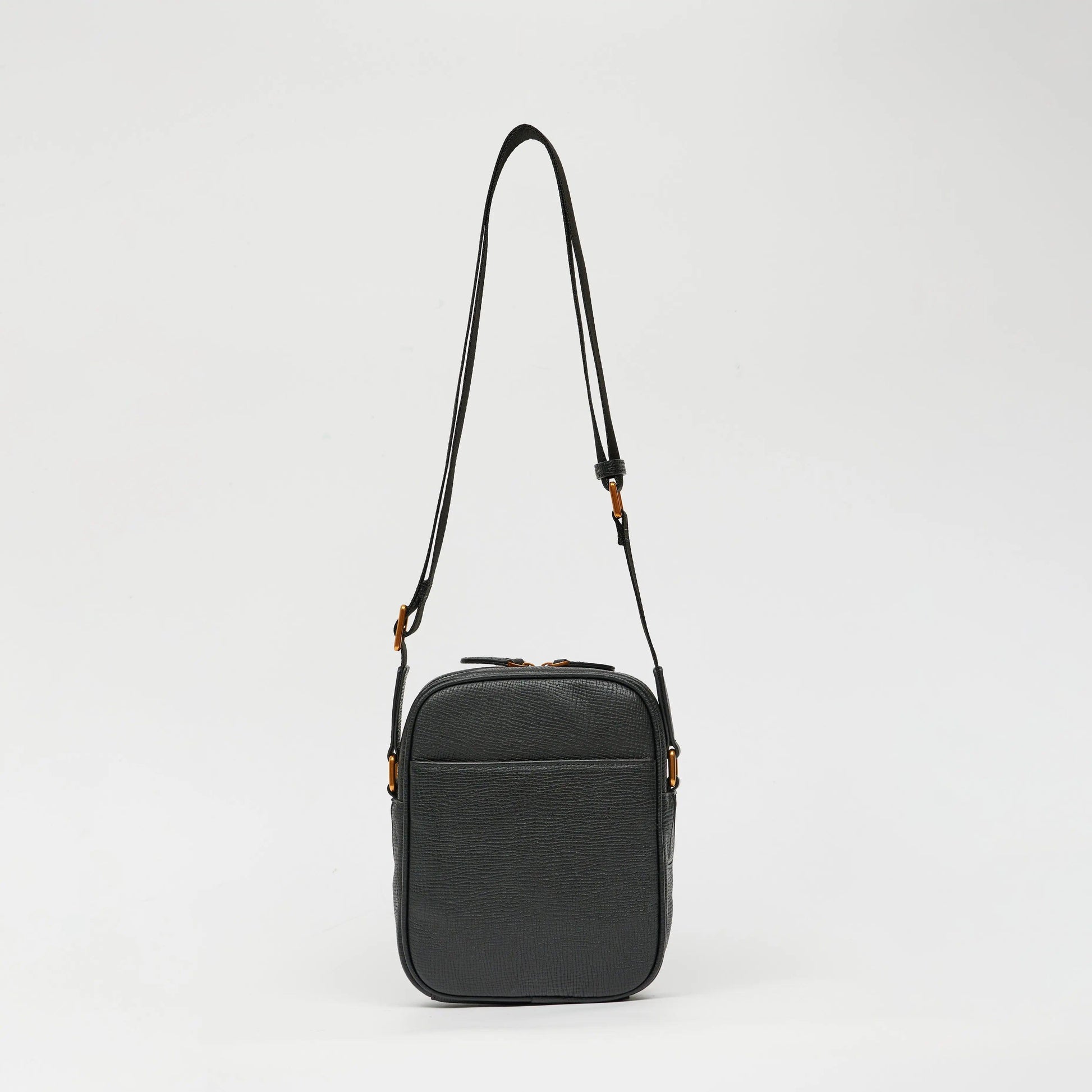 Alden Leather Sling Bag With Gold-Tone Hardware - TGSB1413LN3NL2 - Tocco Toscano Malaysia