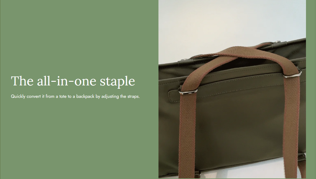 Mari Dual Totepack - TLHB4311LN3NK4 - Tocco Toscano Malaysia