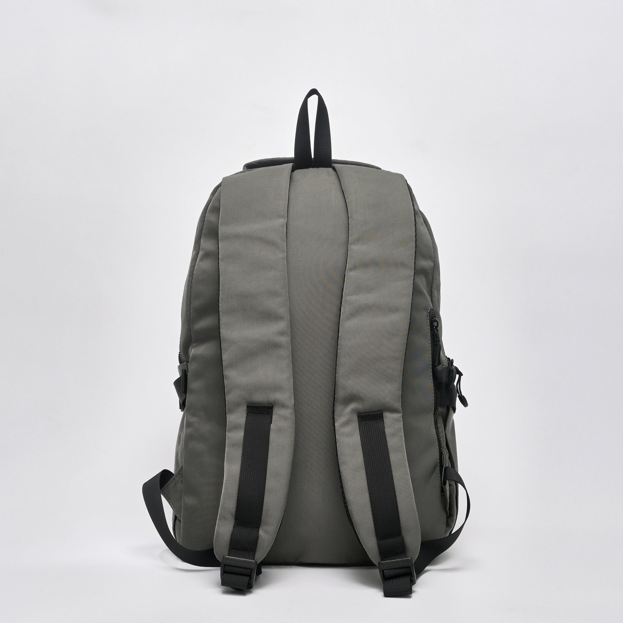 Casual laptop backpack with zipper pockets - TGBP1533NN3BK3
