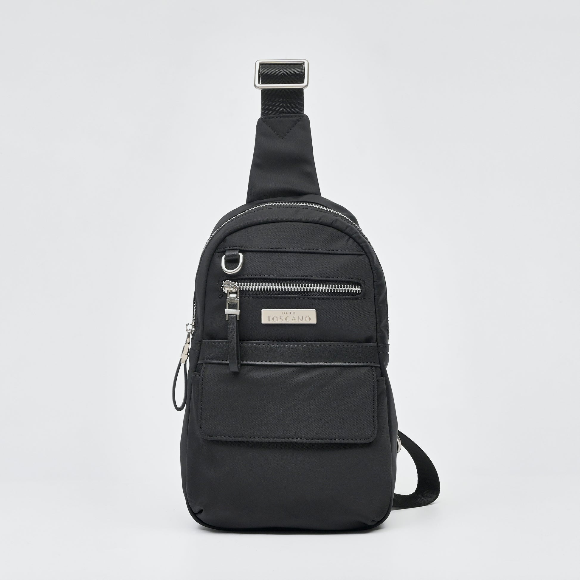 Nylon Chest Bag - TGEB0723NN3MH3 BLACK - Tocco Toscano Malaysia