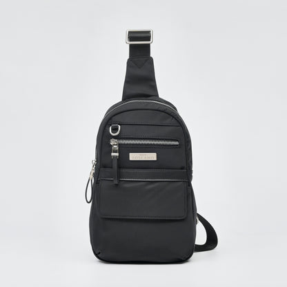 Nylon Chest Bag - TGEB0723NN3MH3 BLACK - Tocco Toscano Malaysia