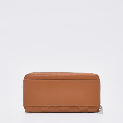 Embross Leather Full Zipper Long Wallet - TGLW0322LN3MK4 - Tocco Toscano Malaysia