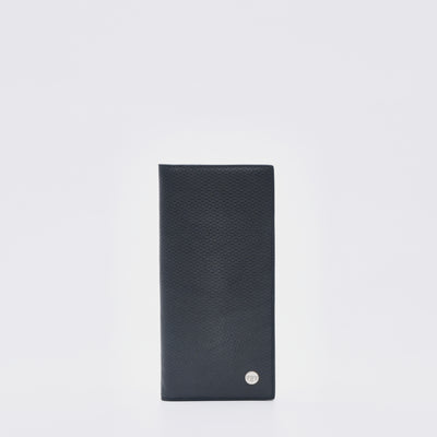 Black Leather Long Wallet - TGLW0533LN3ML4 - Tocco Toscano Malaysia