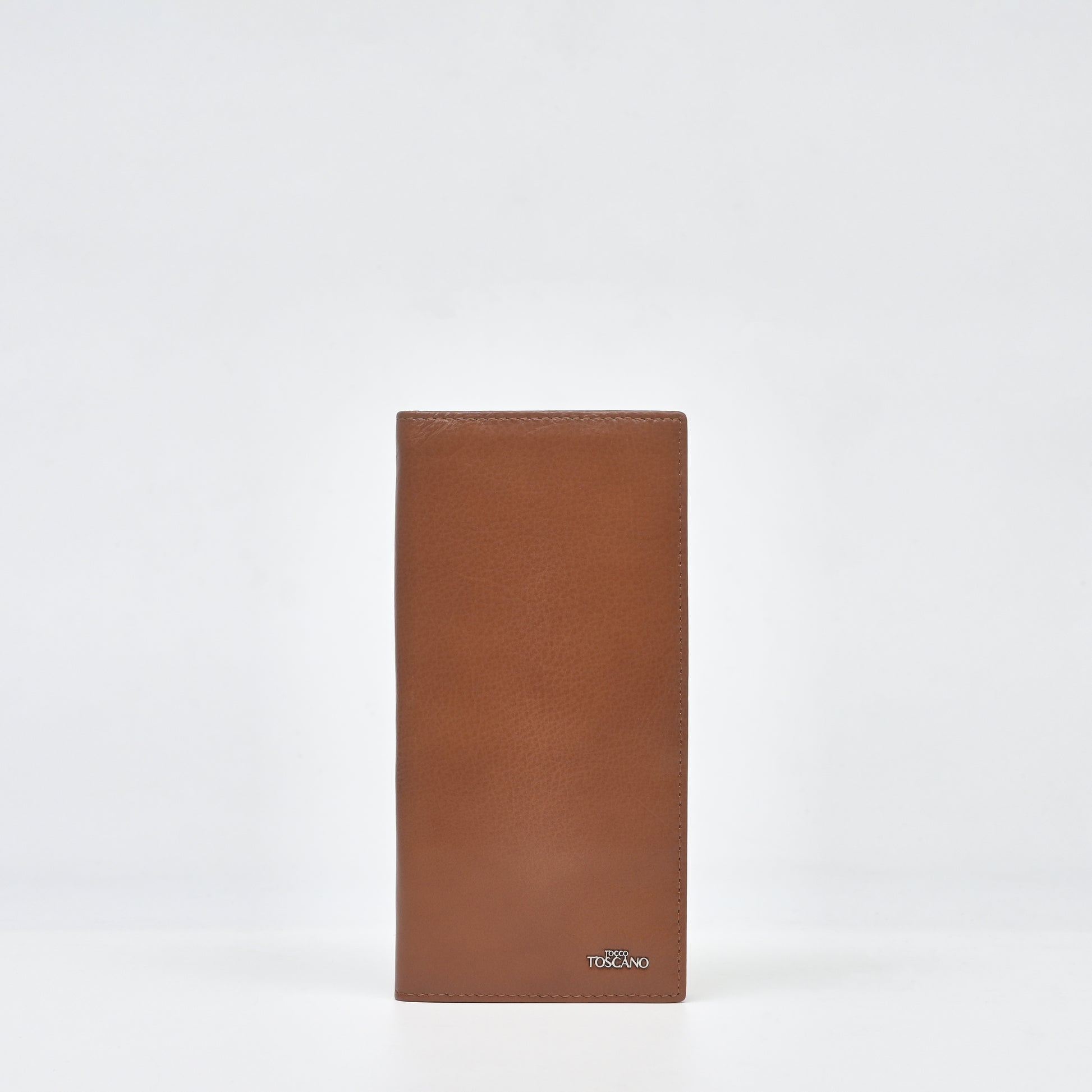 Leather Long Wallet - TGLW0633LN3MK3 DARK BROWN - Tocco Toscano Malaysia