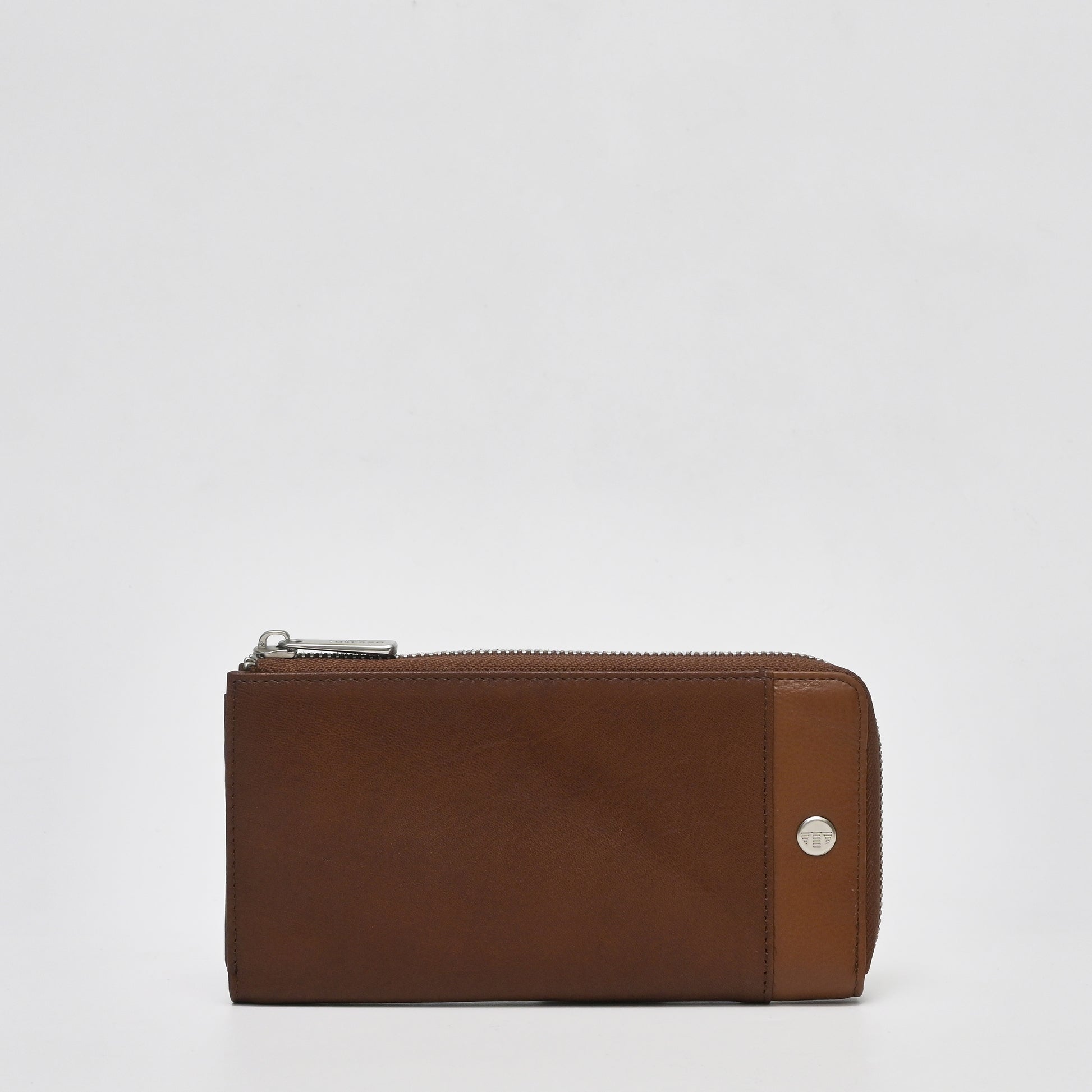 Leather Full Zipper Long Wallet - TGLW0733LN3ML3 Dark Brown - Tocco Toscano Malaysia