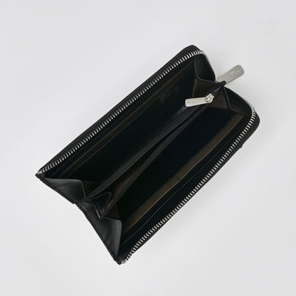 Leather Full Zipper Long Wallet - TGLW0733LN3ML3 - Tocco Toscano Malaysia