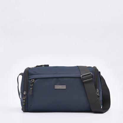 Multi Compartment Nylon Sling Bag - TGSB0322NN3BL4 Blue - Tocco Toscano Malaysia