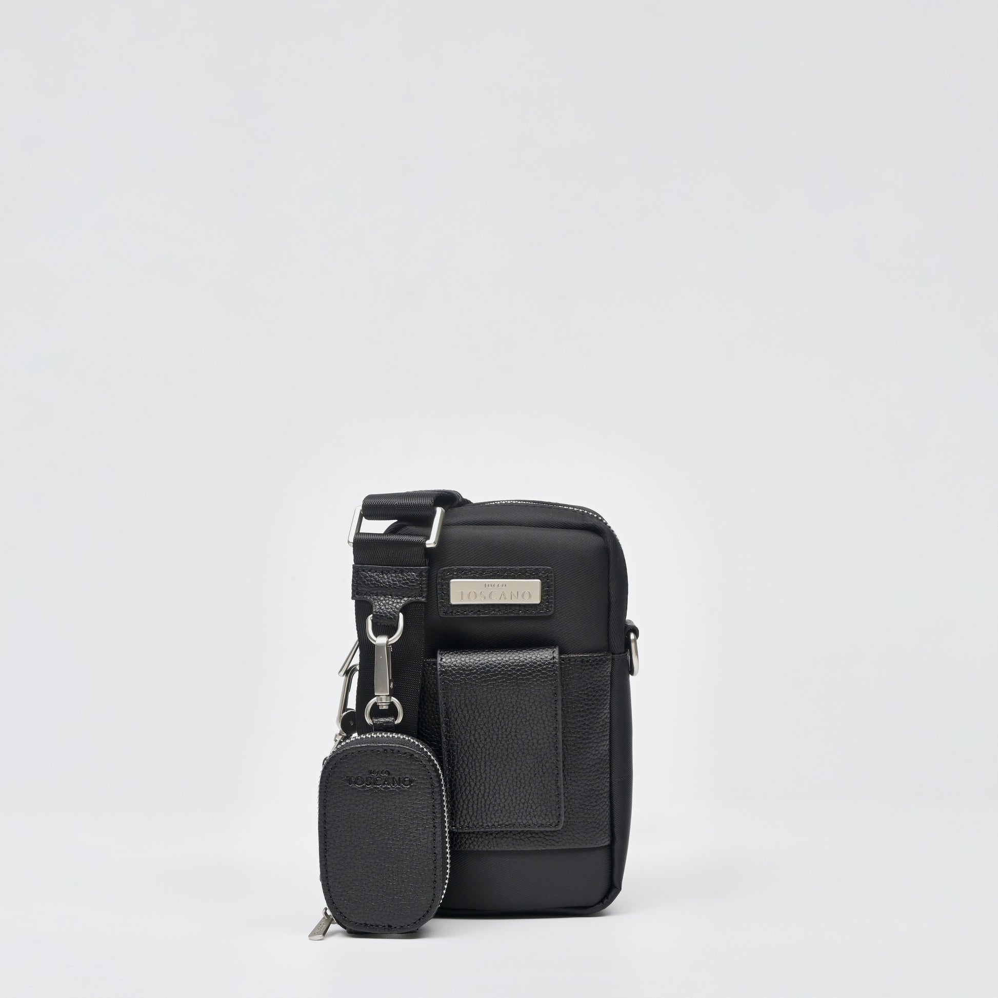 Sling Bag With Small Key Pouch - TGSB1313NN3ML3 BLACK - Tocco Toscano Malaysia