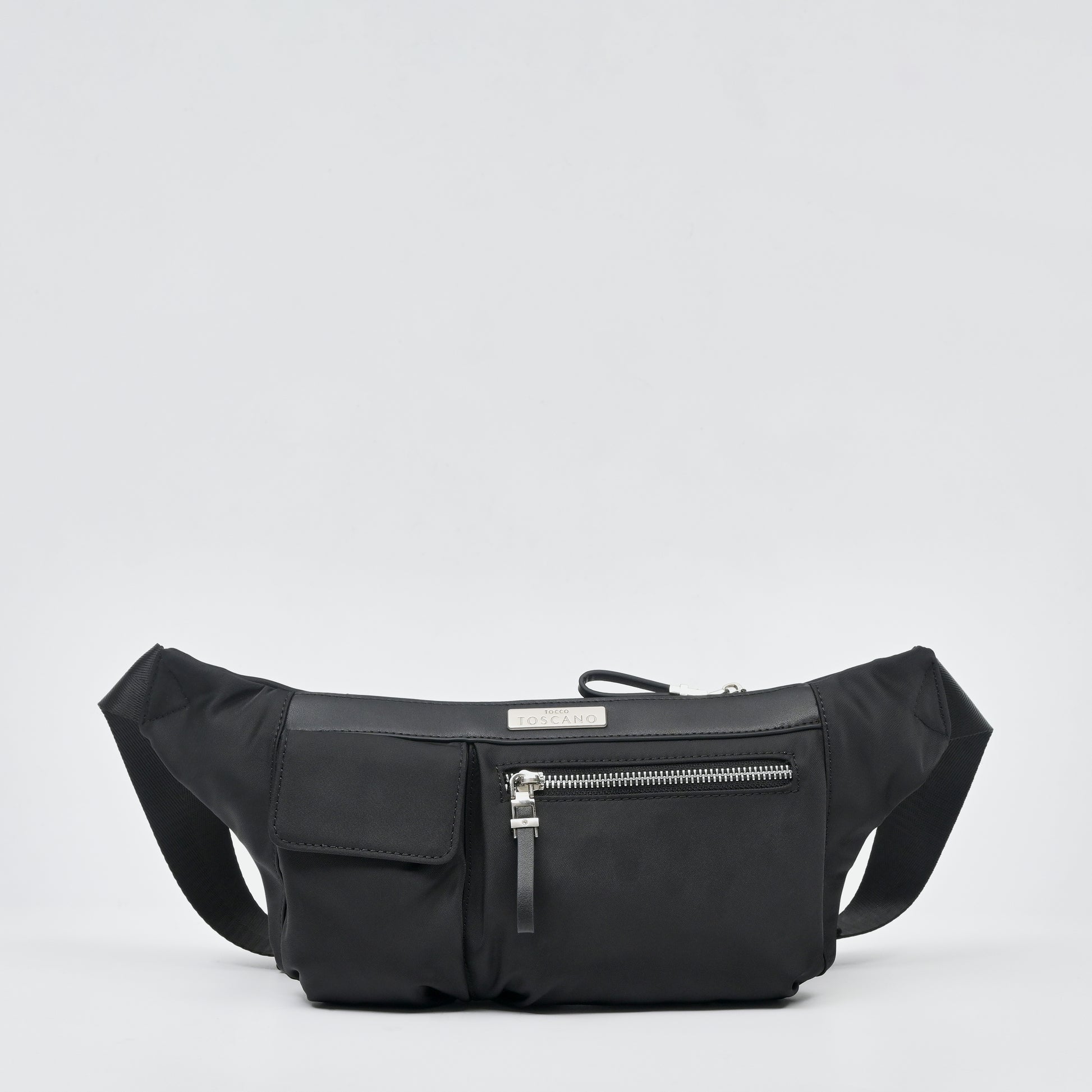 Nylon Waist Pouch - TGWP0713NN3MH3 BLACK - Tocco Toscano Malaysia