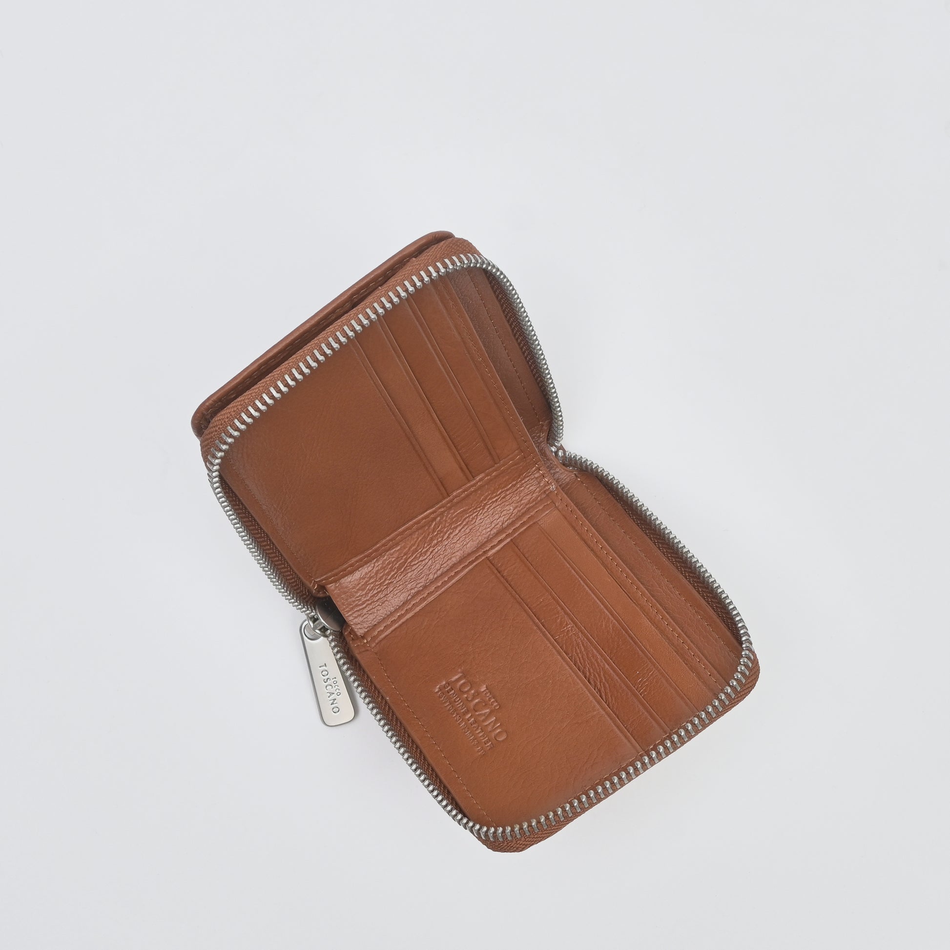 Leather Full Zipper Wallet - TGWT0613LN3MK3 - Tocco Toscano Malaysia