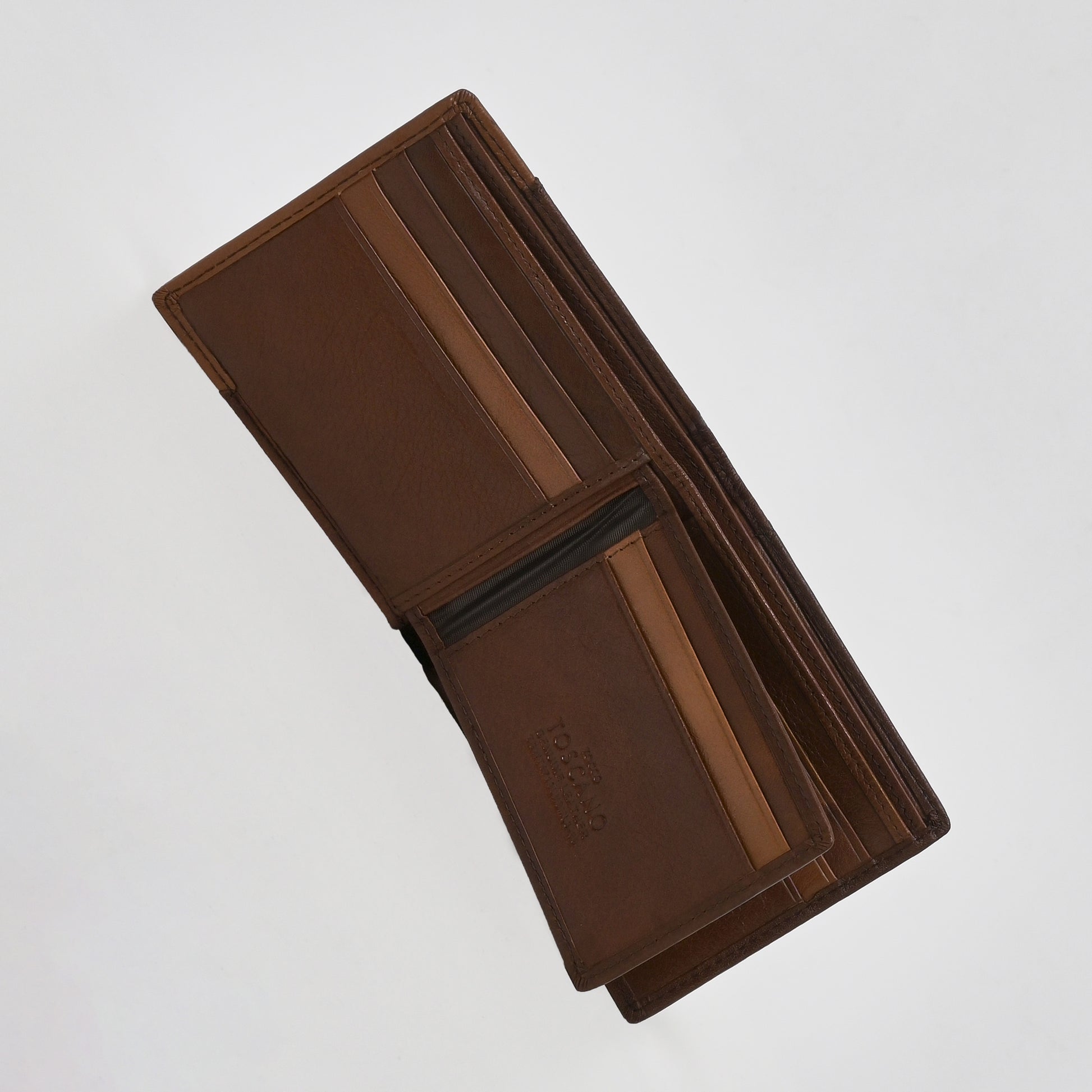 Trifold Wallet With Moveable Credit Card Holder - TGWT0713LN3ML3 - Tocco Toscano Malaysia