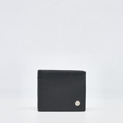 Leather Bi Fold Wallet - TGWT0914LN3ML3 BLACK - Tocco Toscano Malaysia