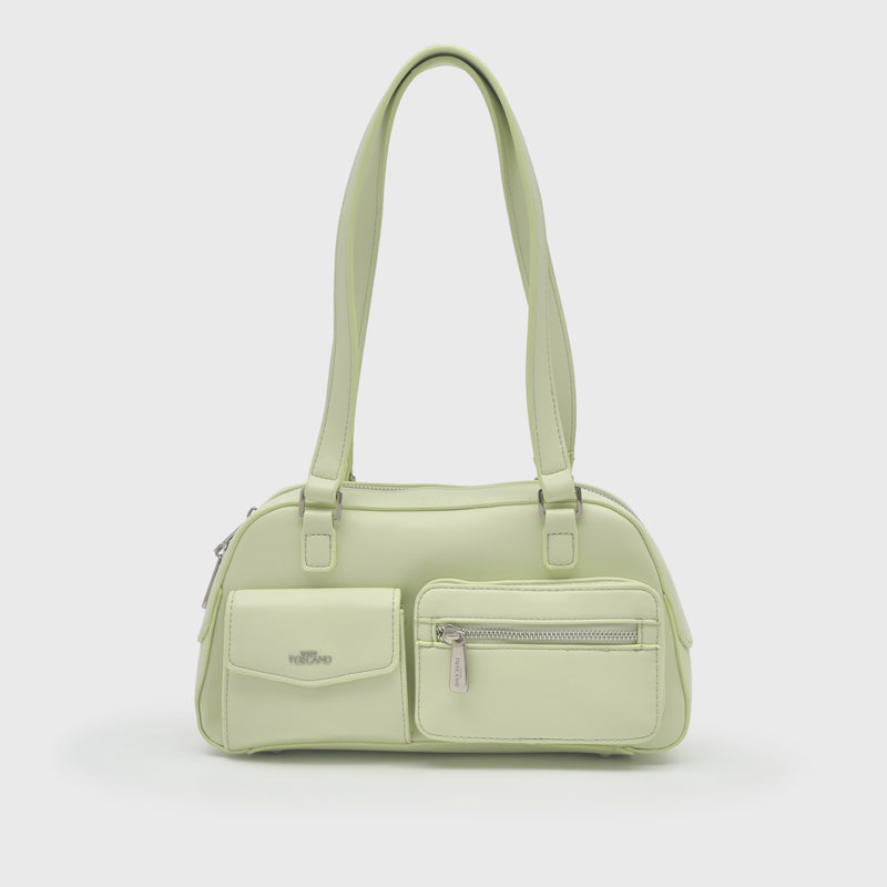Light Green Urban Pocket Bowling Shoulder Bag - TLHB0422PN3MH5 - Tocco Toscano Malaysia