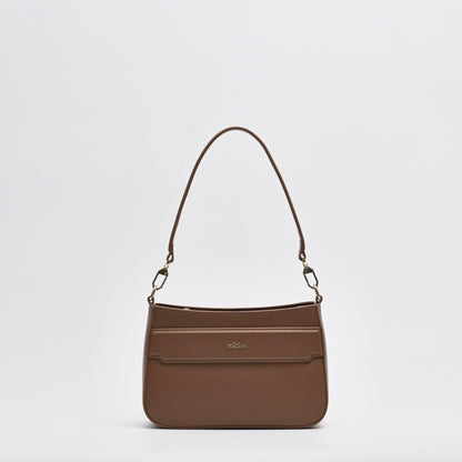 Women Shoulder Bag - TLHB0511PN3MI3 BROWN - Tocco Toscano Malaysia