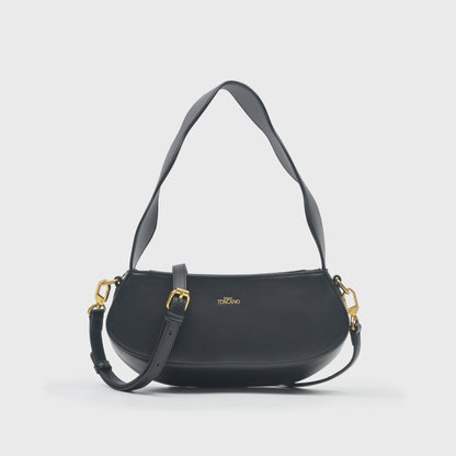 Wavy Shoulder Bag - TLHB0711PN3BI5