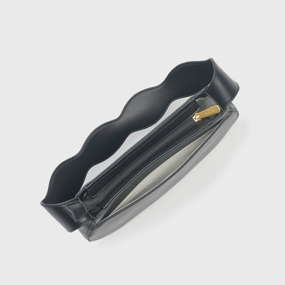 Wavy Shoulder Bag - TLHB0711PN3BI5