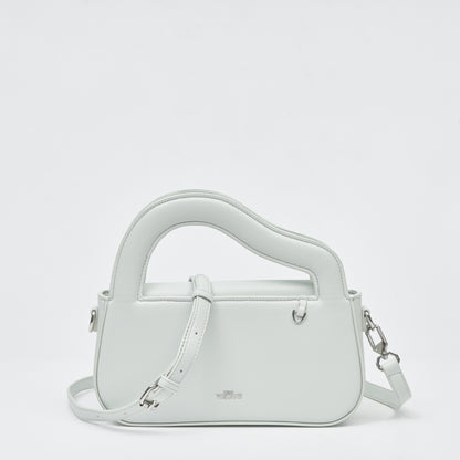 Sky Blue Delicat Accolade Wavy Top Handle Bag - TLHB0711PN3MA4 - Tocco Toscano Malaysia