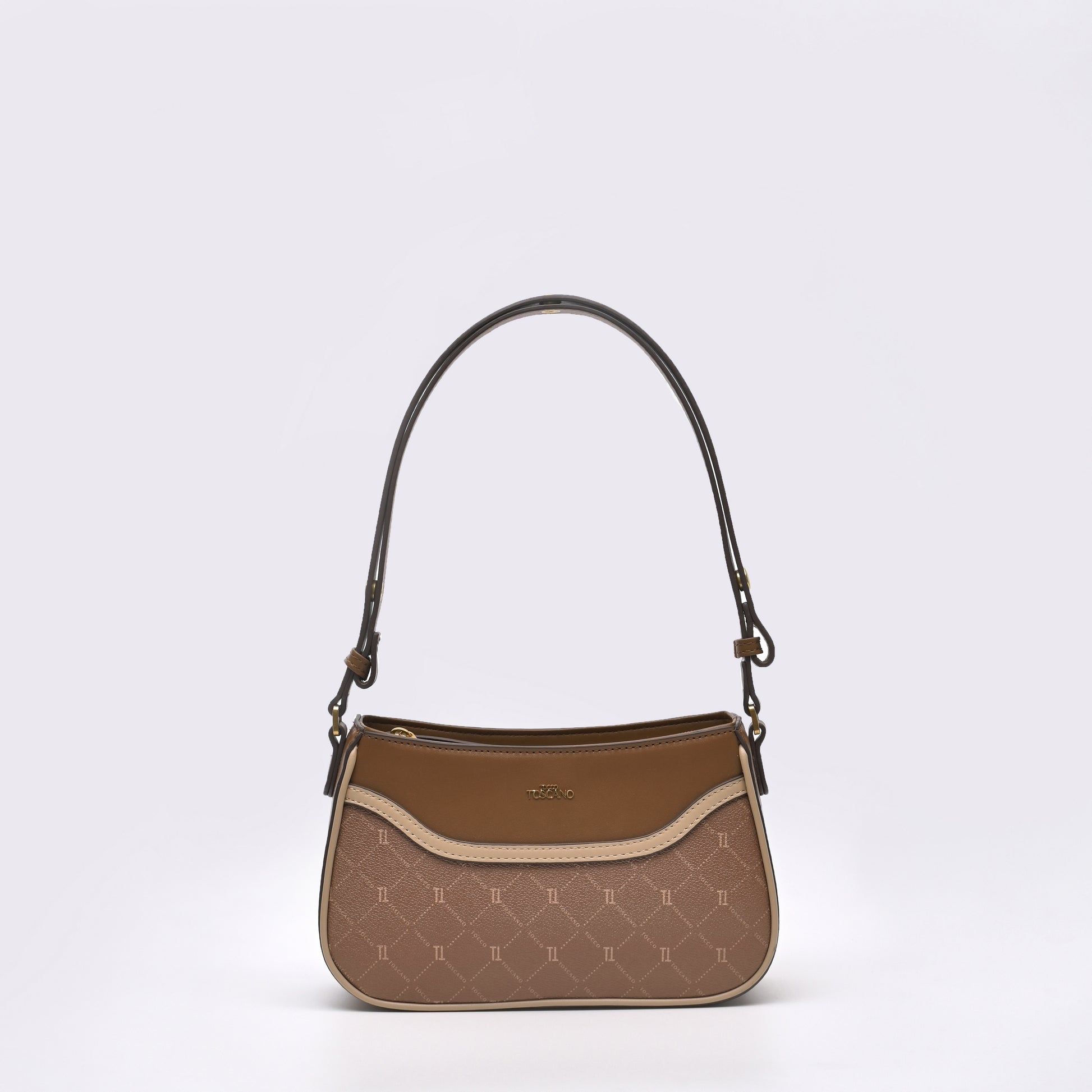 Lucinda Shoulder Bag - TLHB1523PM3NH3 BROWN - Tocco Toscano Malaysia