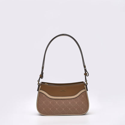Lucinda Shoulder Bag - TLHB1523PM3NH3 BROWN - Tocco Toscano Malaysia