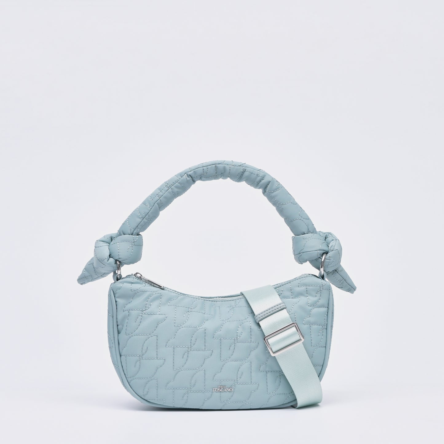 Quilted Padded Shoulder Bag - TLHB1611NN3MI4 Sky Blue - Tocco Toscano Malaysia