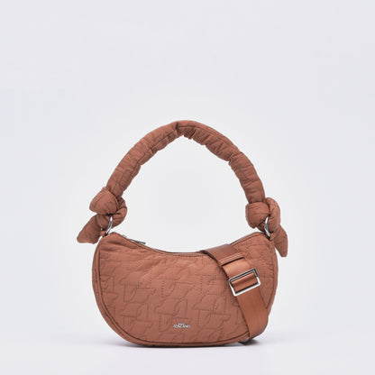 Quilted Padded Shoulder Bag - TLHB1611NN3MI4 Brown - Tocco Toscano Malaysia