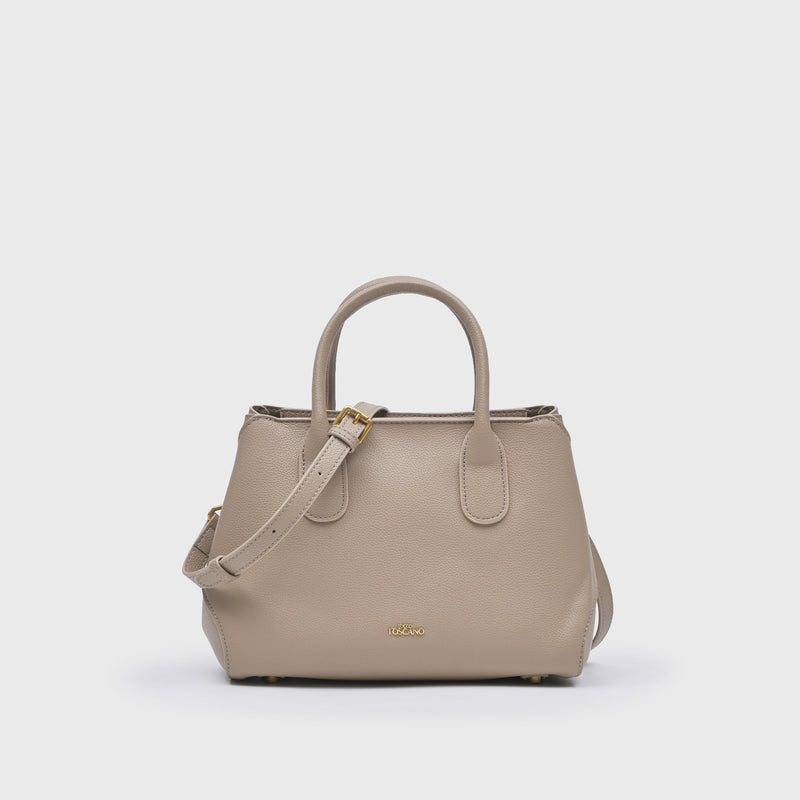 Light Brown Top Handle Bag - TLHB1711PN3MI5 - Tocco Toscano Malaysia