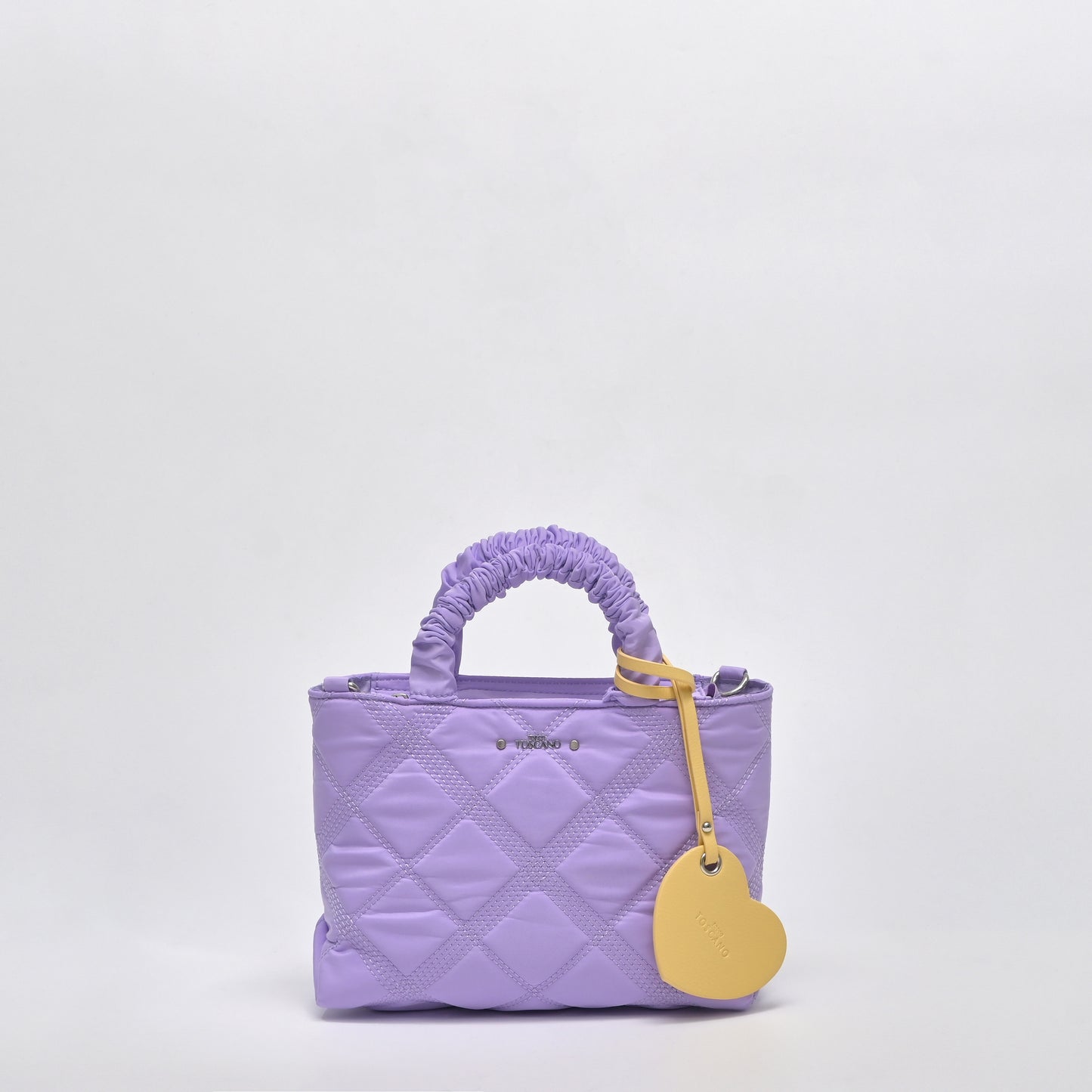 Nylon Raffle Handle Bag - TLHB1922NN3BL3 PURPLE - Tocco Toscano Malaysia