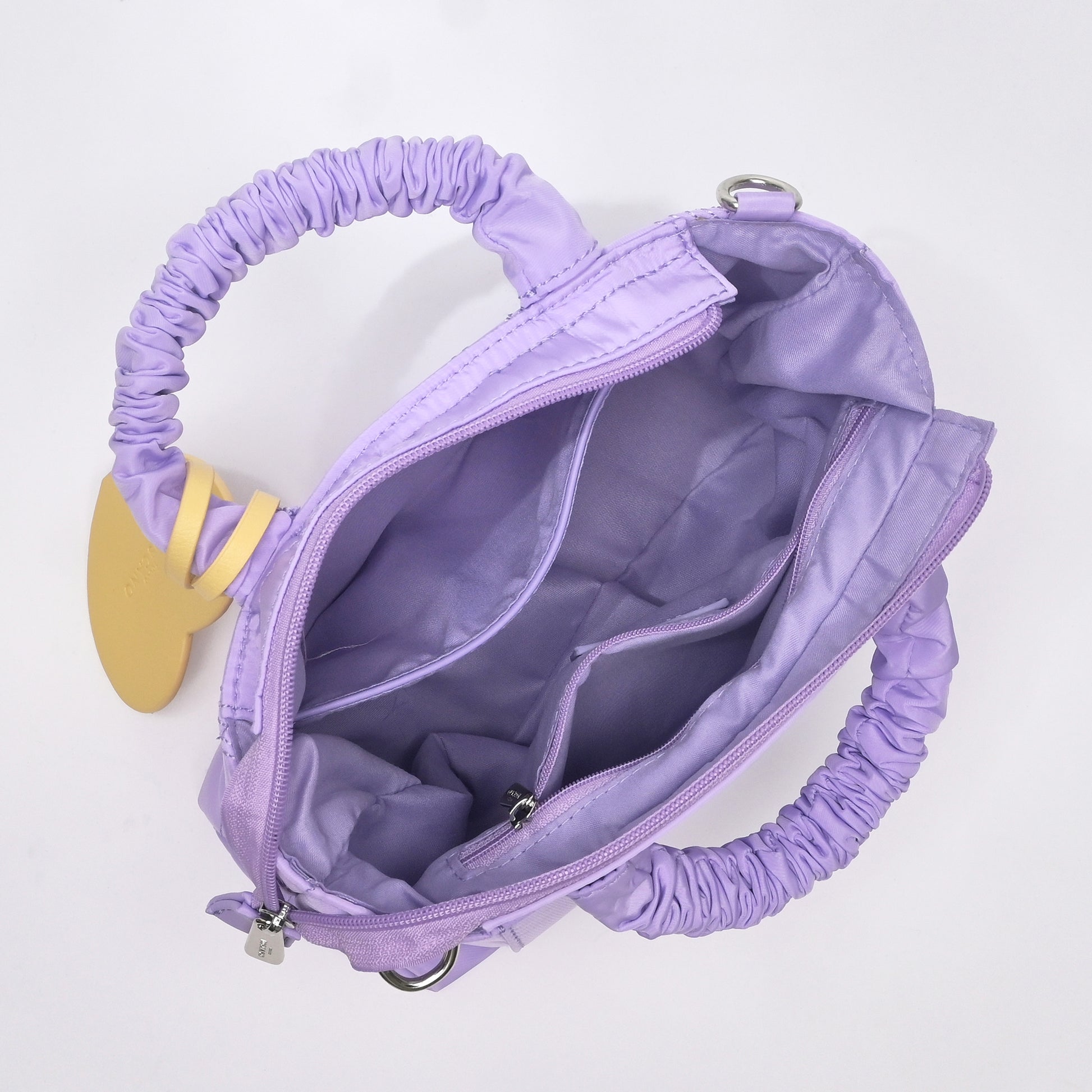 Nylon Raffle Handle Bag - TLHB1922NN3BL3 - Tocco Toscano Malaysia