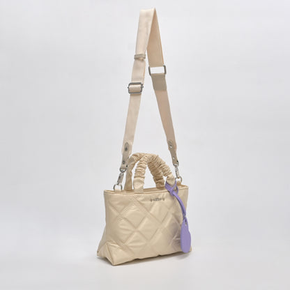 Nylon Raffle Handle Bag - TLHB1922NN3BL3 - Tocco Toscano Malaysia