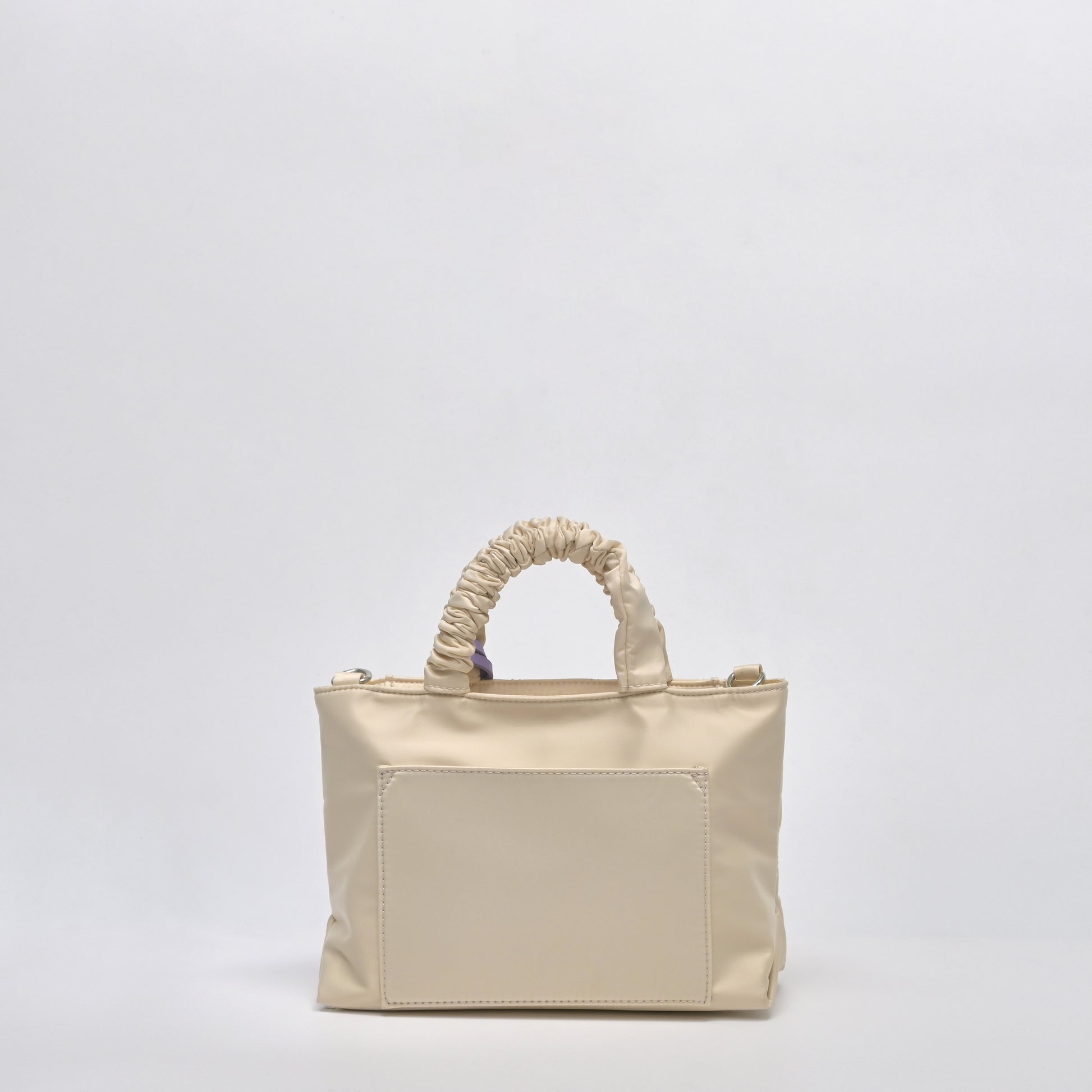 Nylon Raffle Handle Bag - TLHB1922NN3BL3 - Tocco Toscano Malaysia