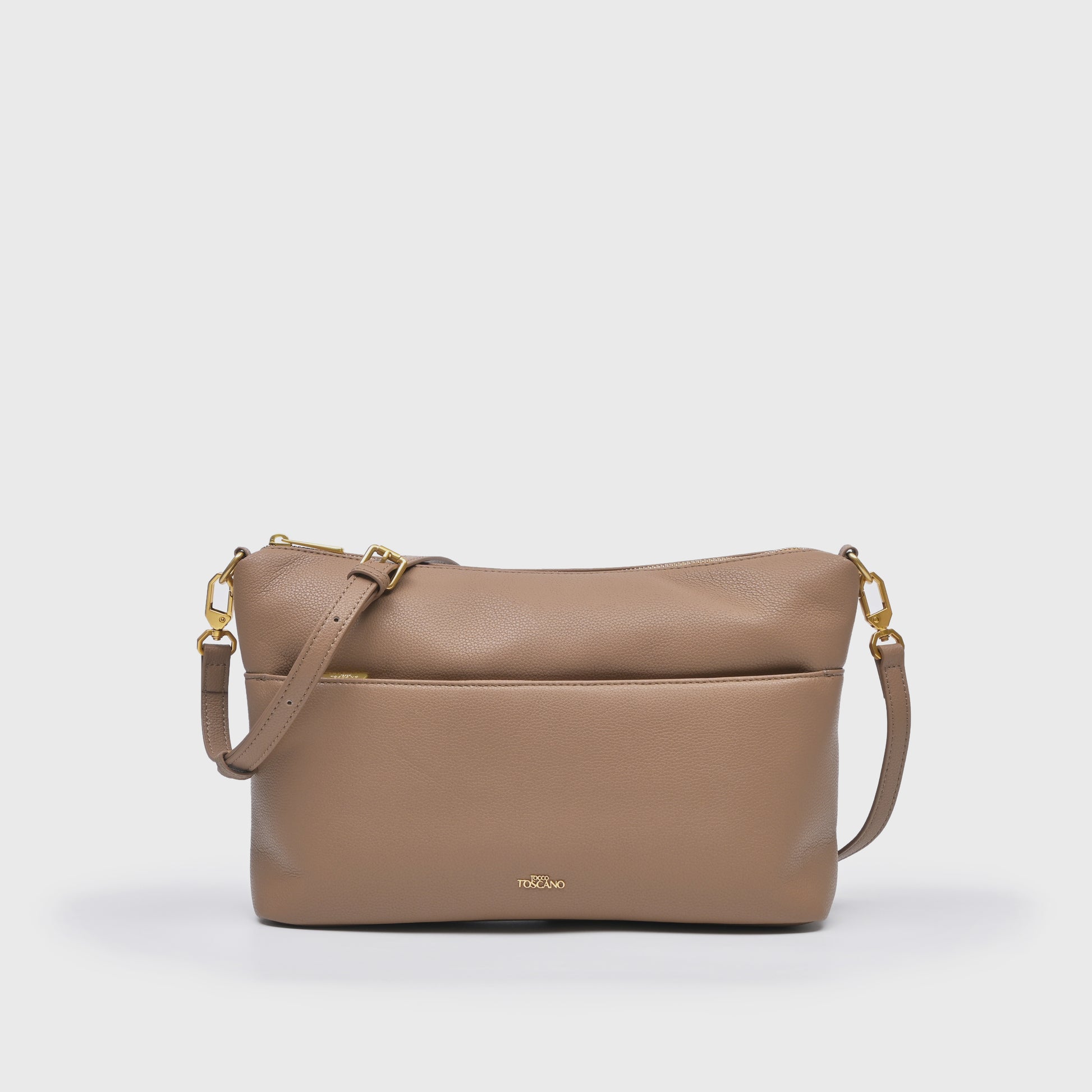 Light Brown Crossbody Bag - TLHB1922PN3MI5 - Tocco Toscano Malaysia