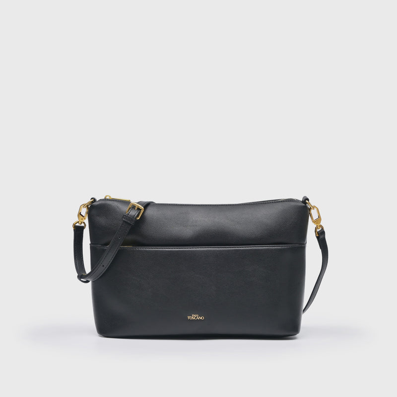 Black Crossbody Bag - TLHB1922PN3MI5 - Tocco Toscano Malaysia