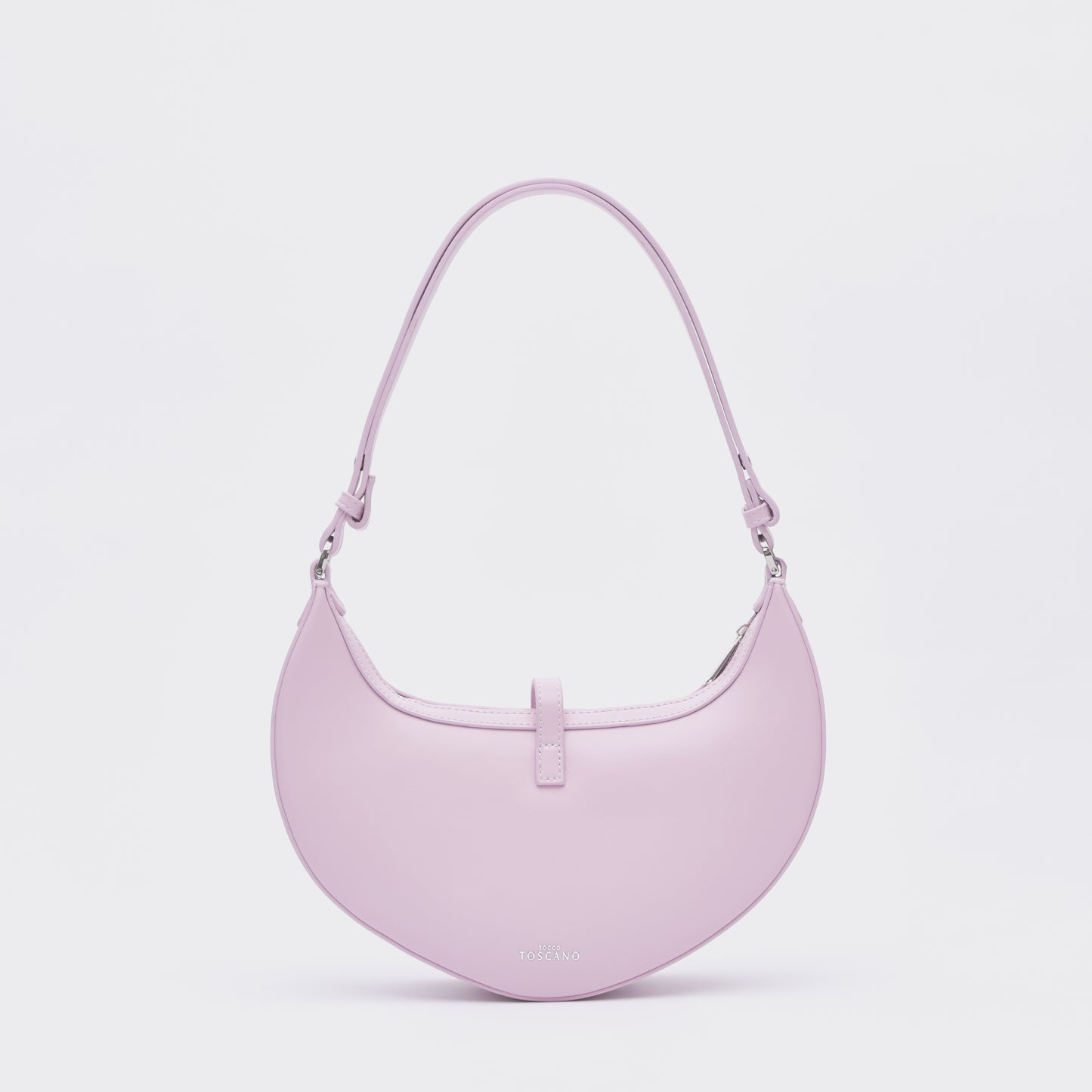 Heart Shape Shoulder Bag - TLHB4011PN3ML4 Pastel Purple - Tocco Toscano Malaysia