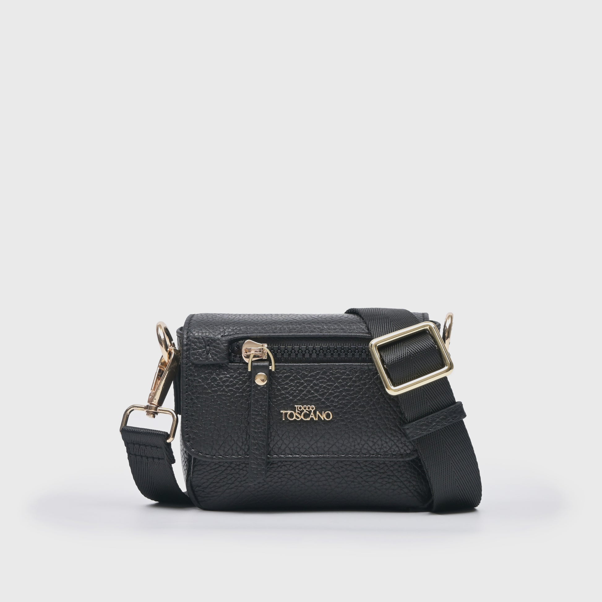 Black Mini Crossbody Bag - TLPC0213LN3MI5 - Tocco Toscano Malaysia