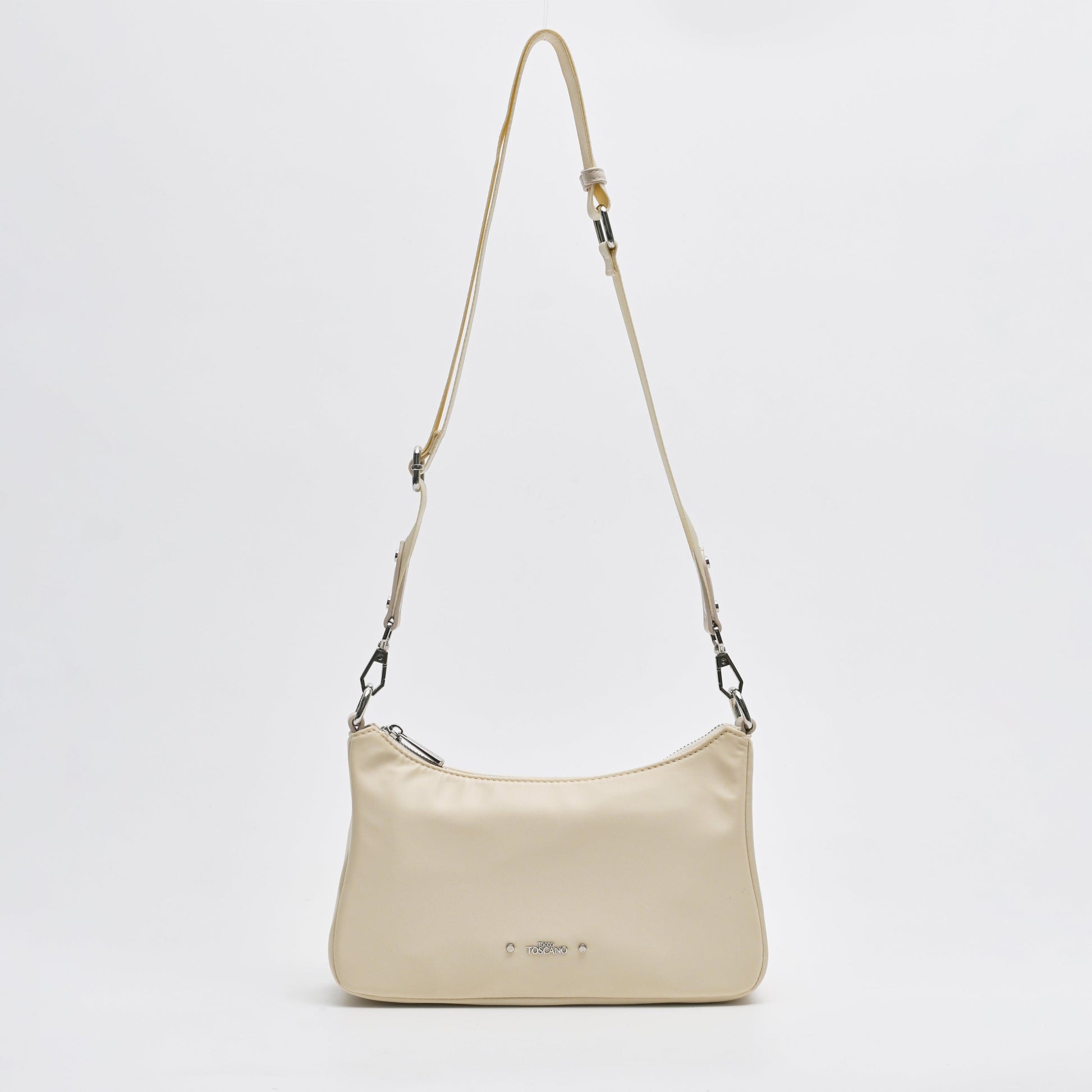 Nylon Crossbody Handbag - TLSB1111NN3MH3 WHITE - Tocco Toscano Malaysia