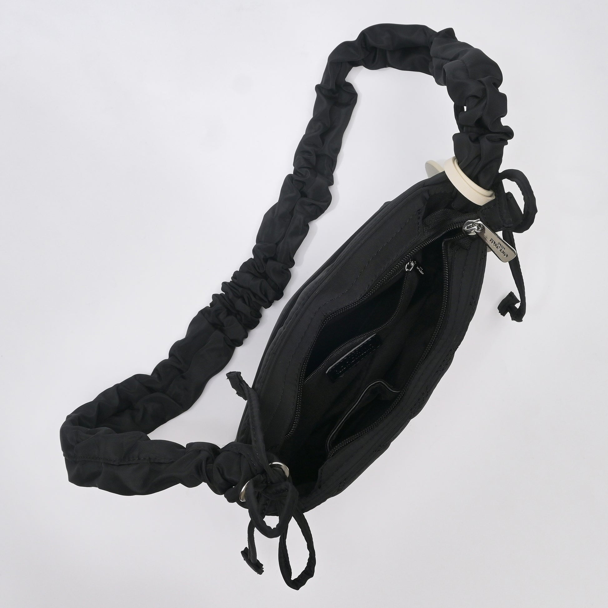 Nylon Raffle Crossbody Bag - TLSB1912NN3BL3 - Tocco Toscano Malaysia