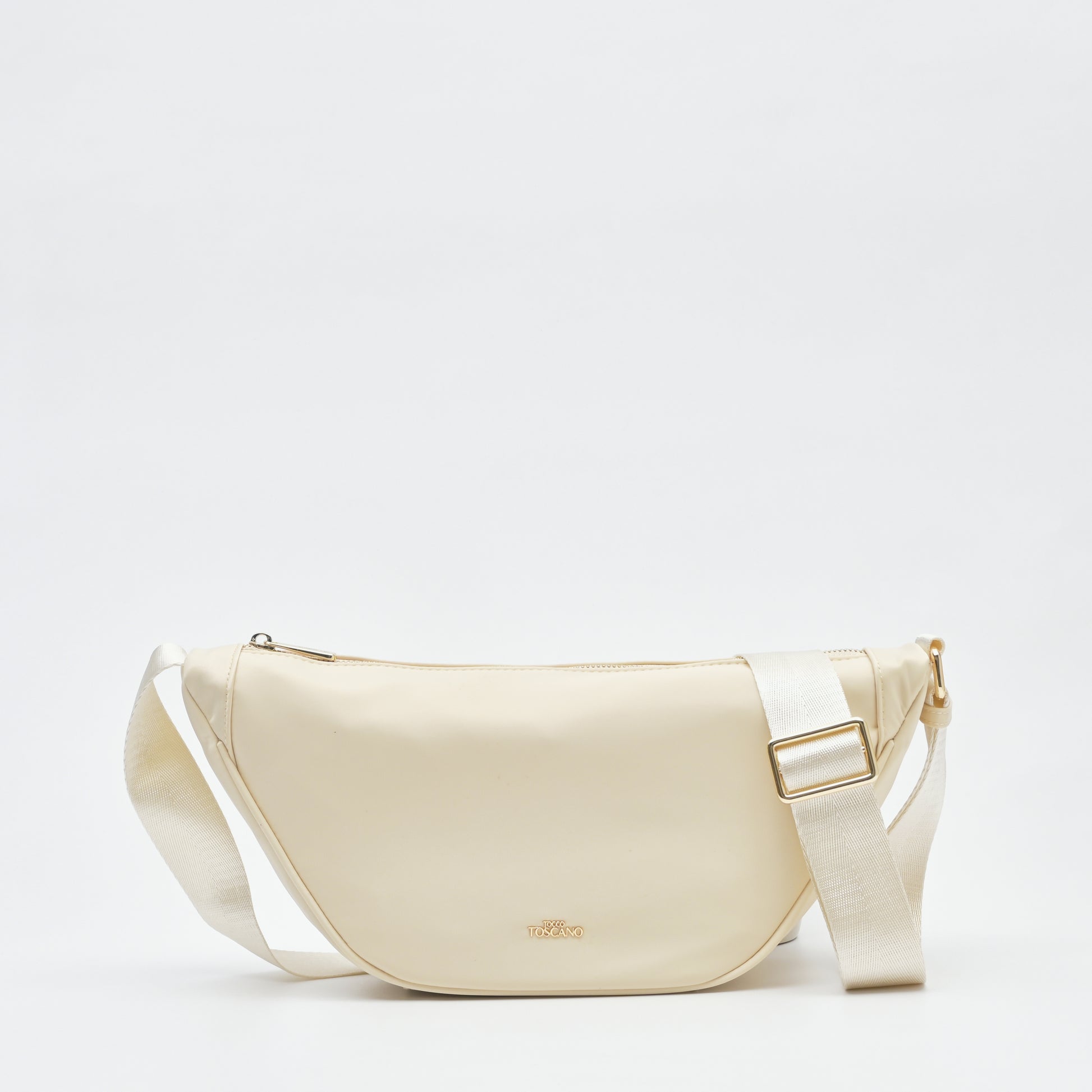 White Nylon Sling Bag - TLSB2811NN3BJ4 - Tocco Toscano Malaysia