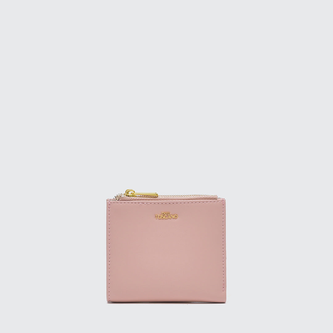 Two Fold Short Wallet - TLSP0112PN3BC4 PINK - Tocco Toscano Malaysia