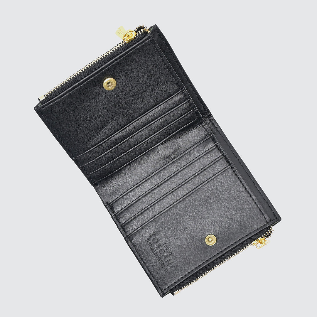Two Fold Short Wallet - TLSP0112PN3BC4 - Tocco Toscano Malaysia