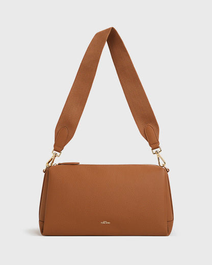 Brown Marlows Oblong Shoulder Bag - TLSB3411LN3NH4 - Tocco Toscano Malaysia