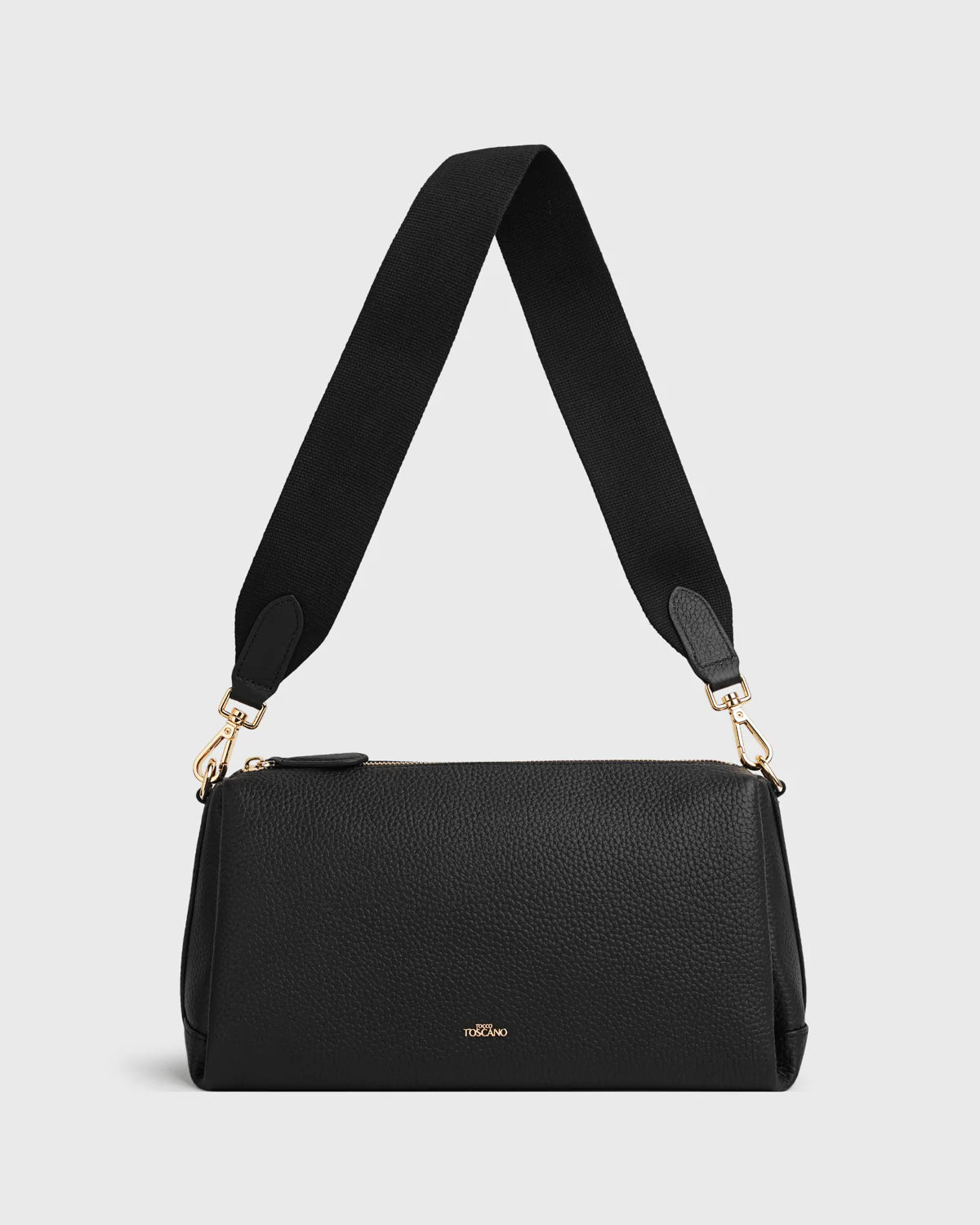 Black Marlows Oblong Shoulder Bag - TLSB3411LN3NH4 - Tocco Toscano Malaysia