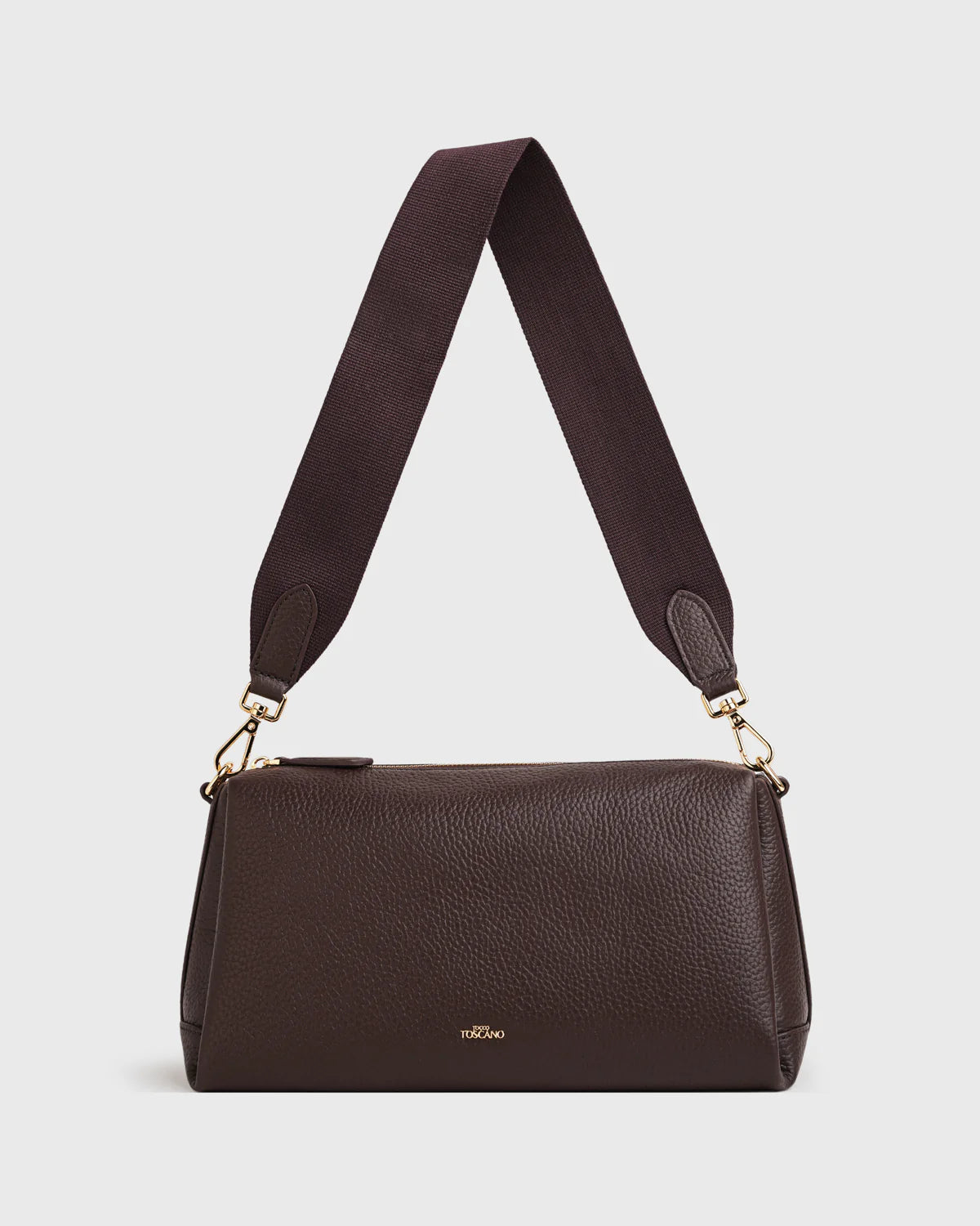 Dark Purple Marlows Oblong Shoulder Bag - TLSB3411LN3NH4 - Tocco Toscano Malaysia