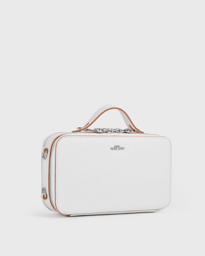 Kylie Train Case Top Handle Crossbody Handbag - TLHB2211LN3NE4 - Tocco Toscano Malaysia