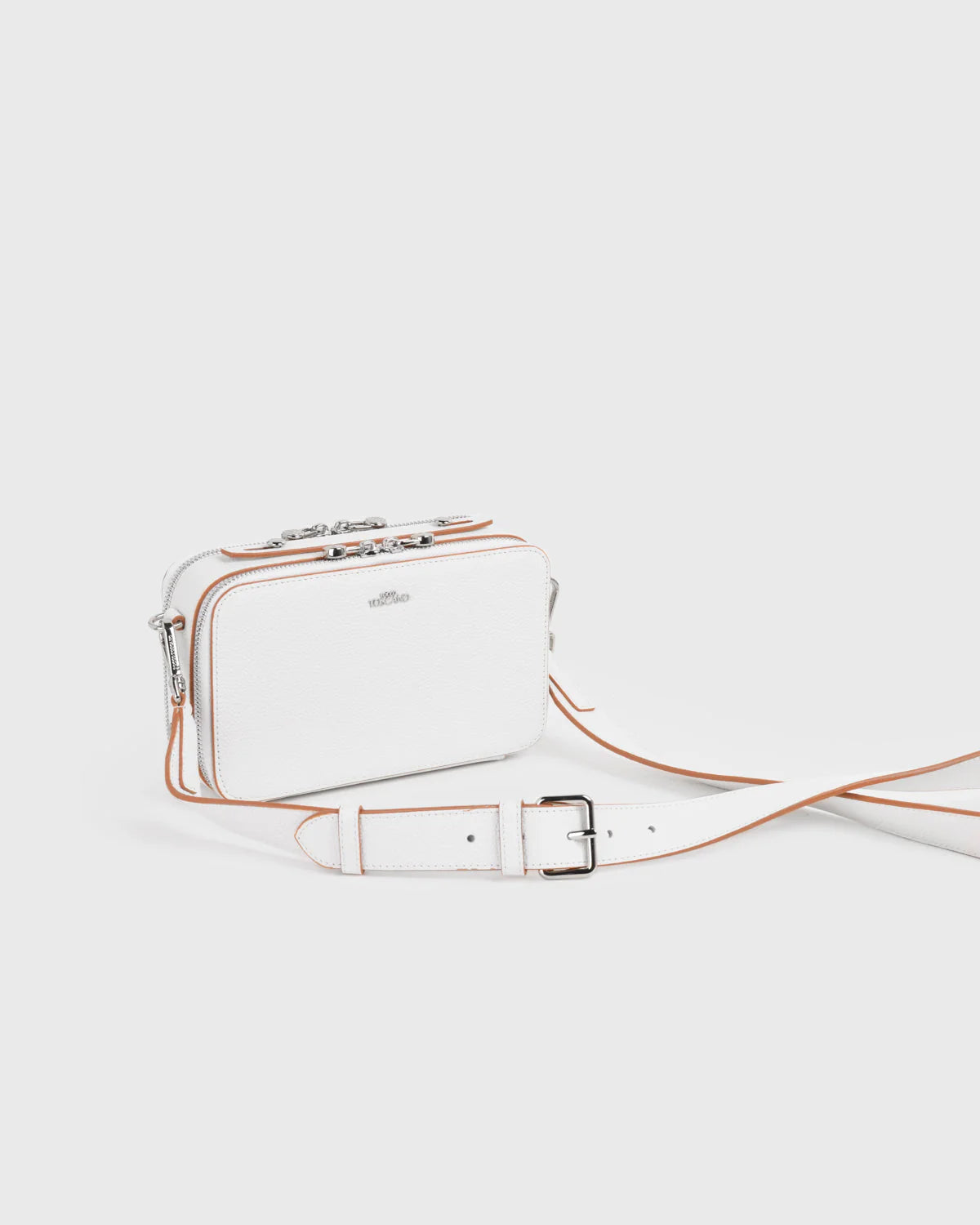 Kylie Train Case Top Handle Crossbody Handbag - TLHB2211LN3NE4 - Tocco Toscano Malaysia