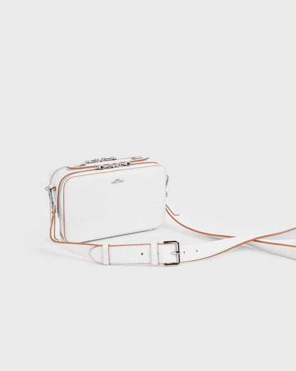 Kylie Train Case Top Handle Crossbody Handbag - TLHB2211LN3NE4 - Tocco Toscano Malaysia