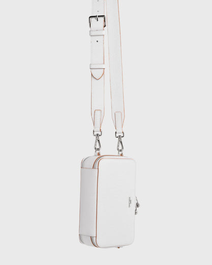 Kylie Train Case Top Handle Crossbody Handbag - TLHB2211LN3NE4 - Tocco Toscano Malaysia