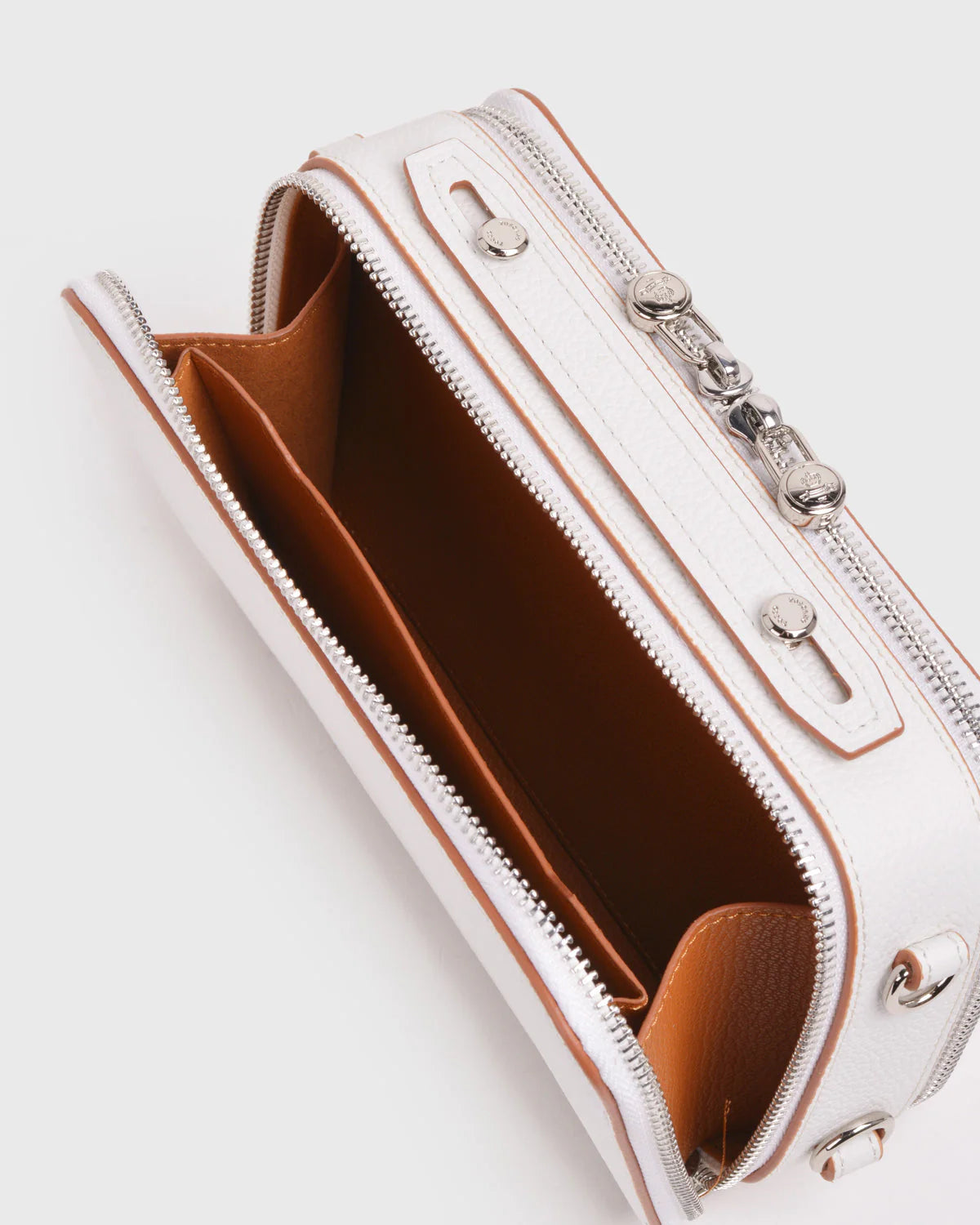Kylie Train Case Top Handle Crossbody Handbag - TLHB2211LN3NE4 - Tocco Toscano Malaysia